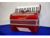 Stephanelli 72 bass red accordion